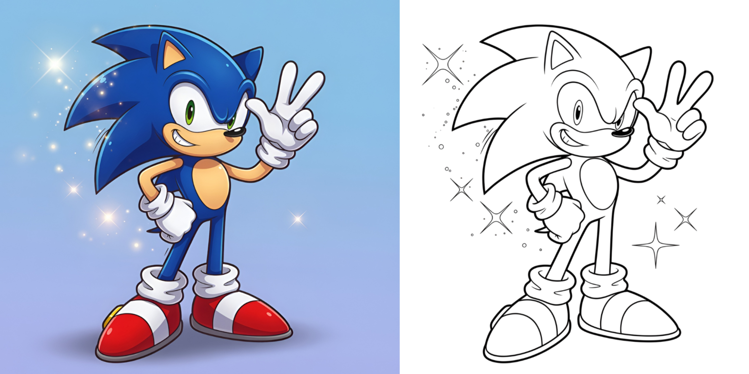 coloriage-sonic-20-dessins-gratuits-imprimer