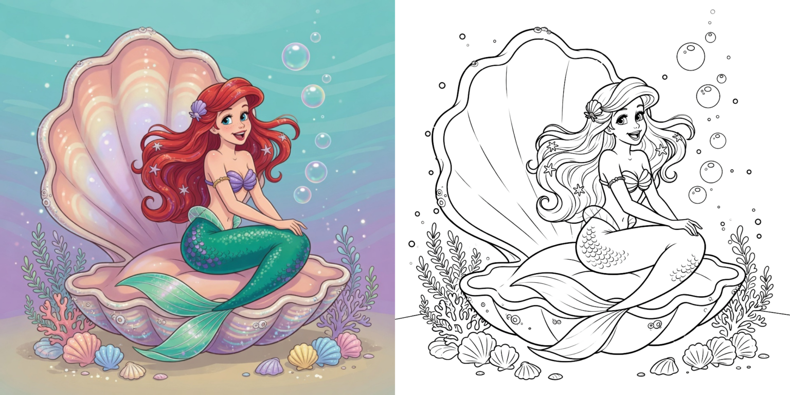 Sitemapcdatahttpsshopinf Inetcomcoloriage Ariel La Petite Sirenenull