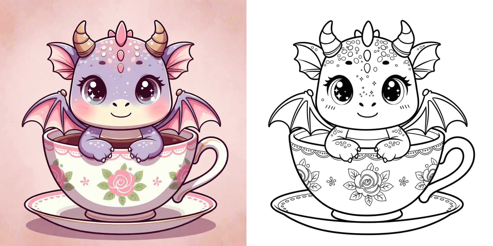 ft - Coloriage Dragon ft