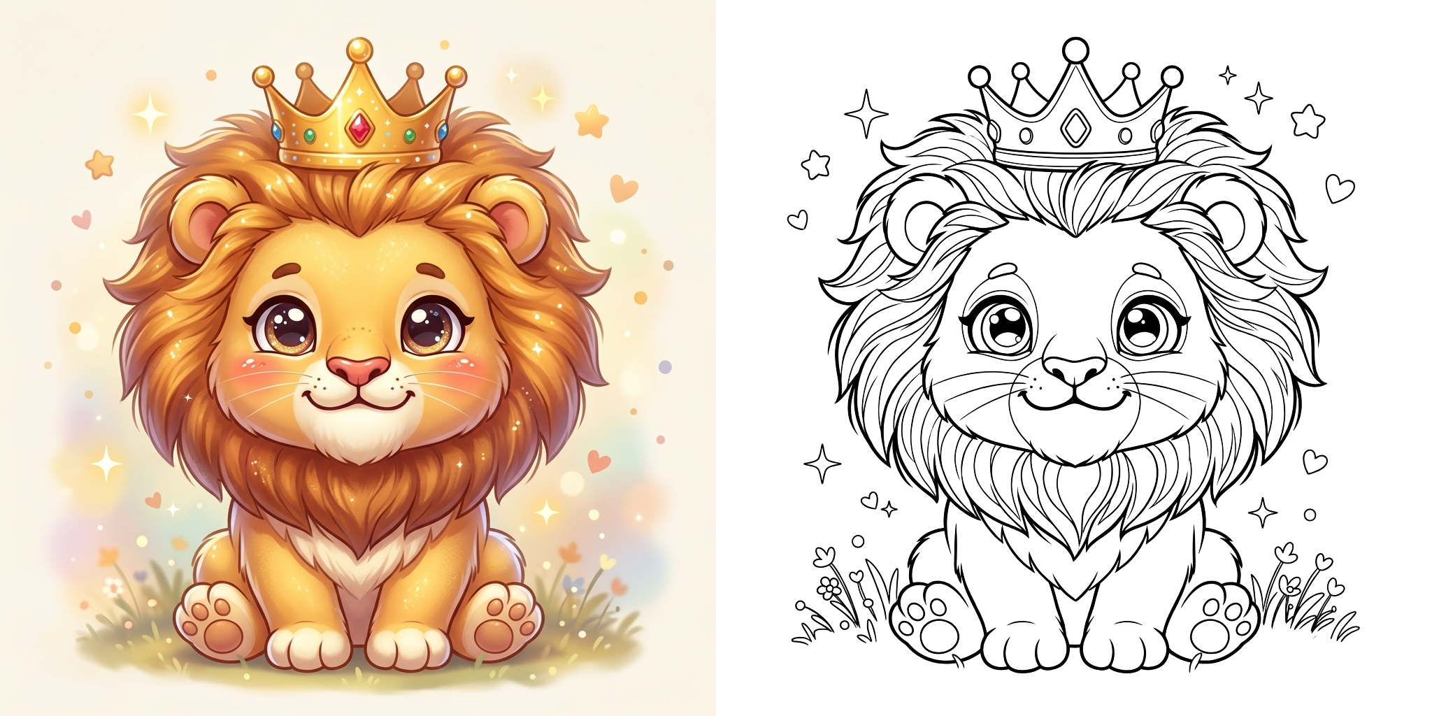 ft - Coloriage Lionceau ft