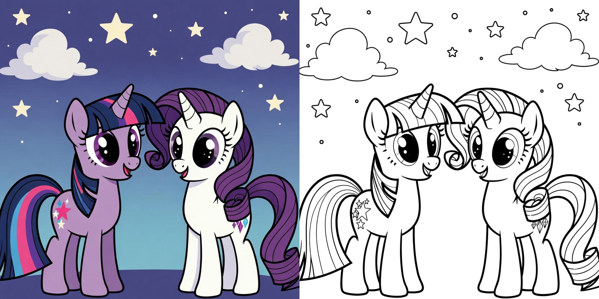 ft - Coloriages My Little Pony ft