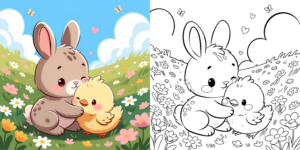 ft - Coloriages Printemps ft