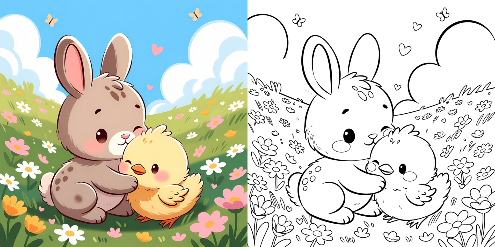 ft - Coloriages Printemps ft