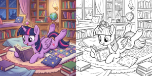ft - My Little Pony Twilight Sparkle Coloriage ft
