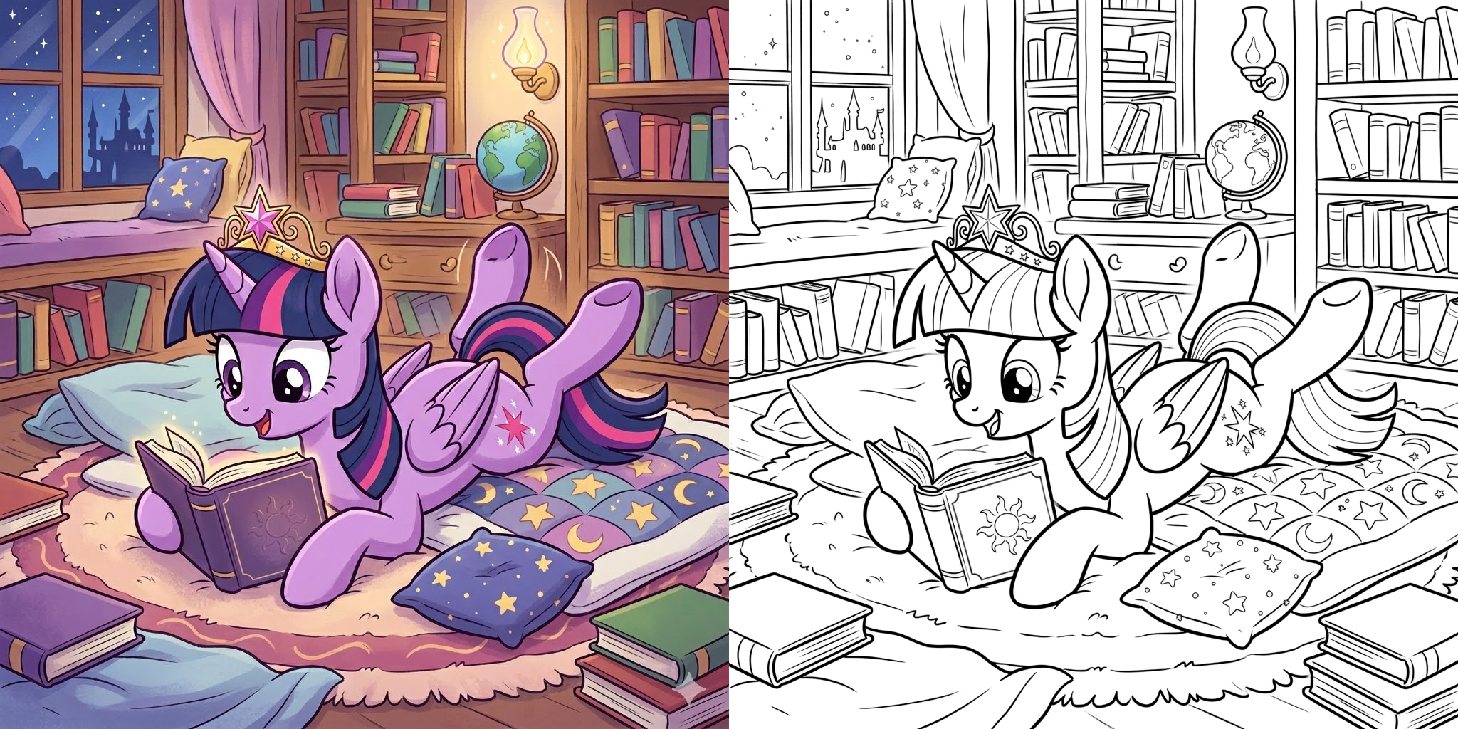 ft - My Little Pony Twilight Sparkle Coloriage ft