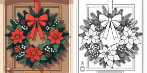 ft - coloriage noel ft