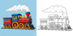 ft -  ft Coloriage Train