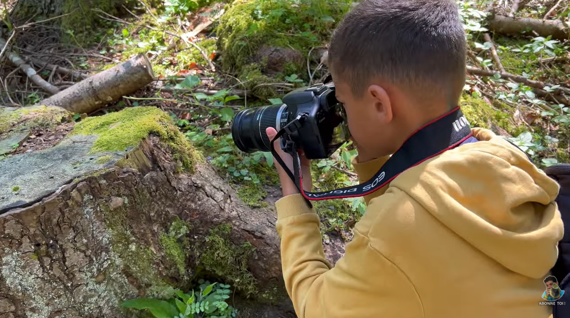 Apprendre à composer une photo avec mon fils (2)