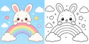 ft - Coloriage Animaux Facile ft