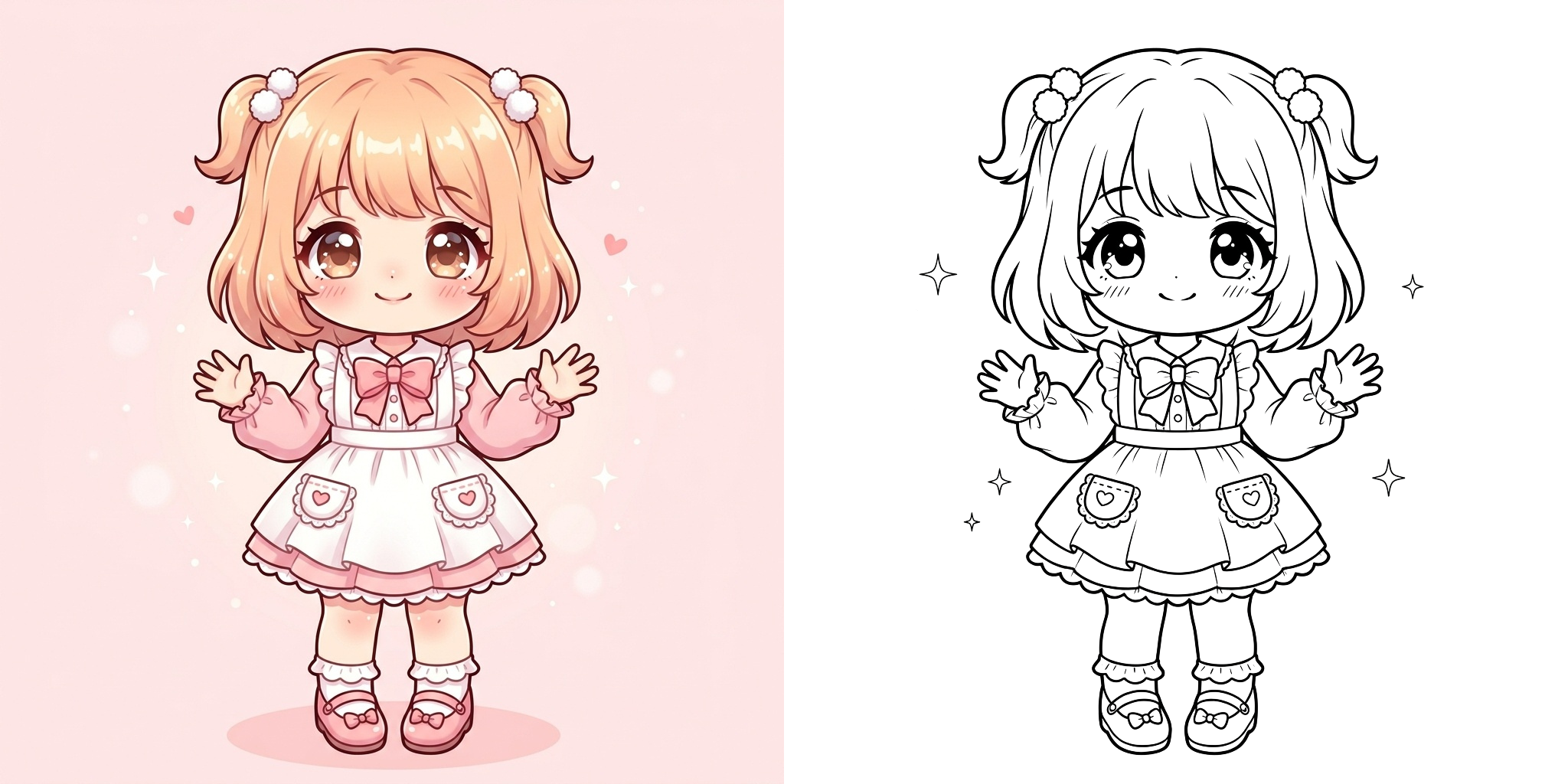 ft - Coloriage Anime Chibi ft