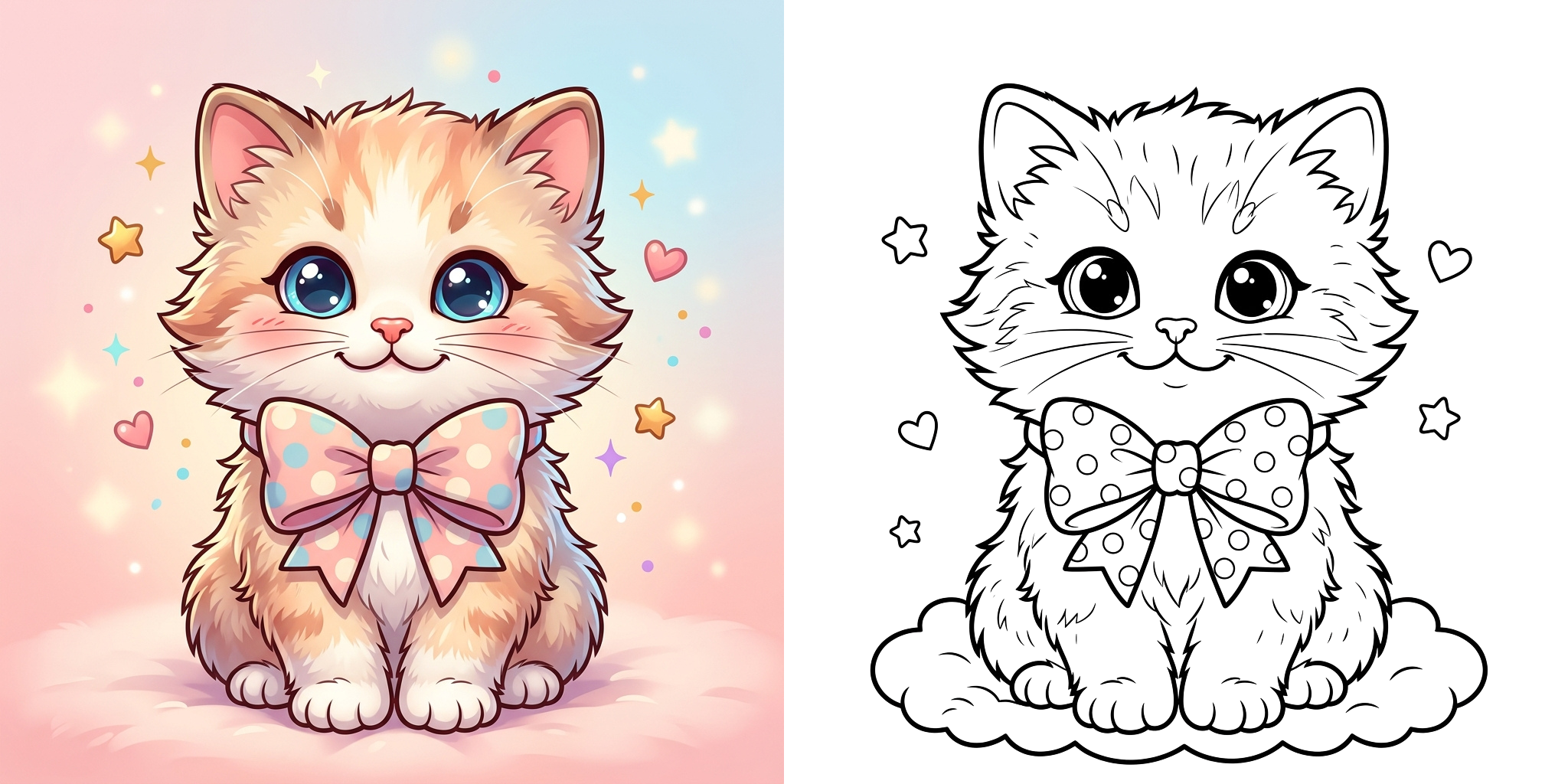 ft - Coloriage Chaton ft