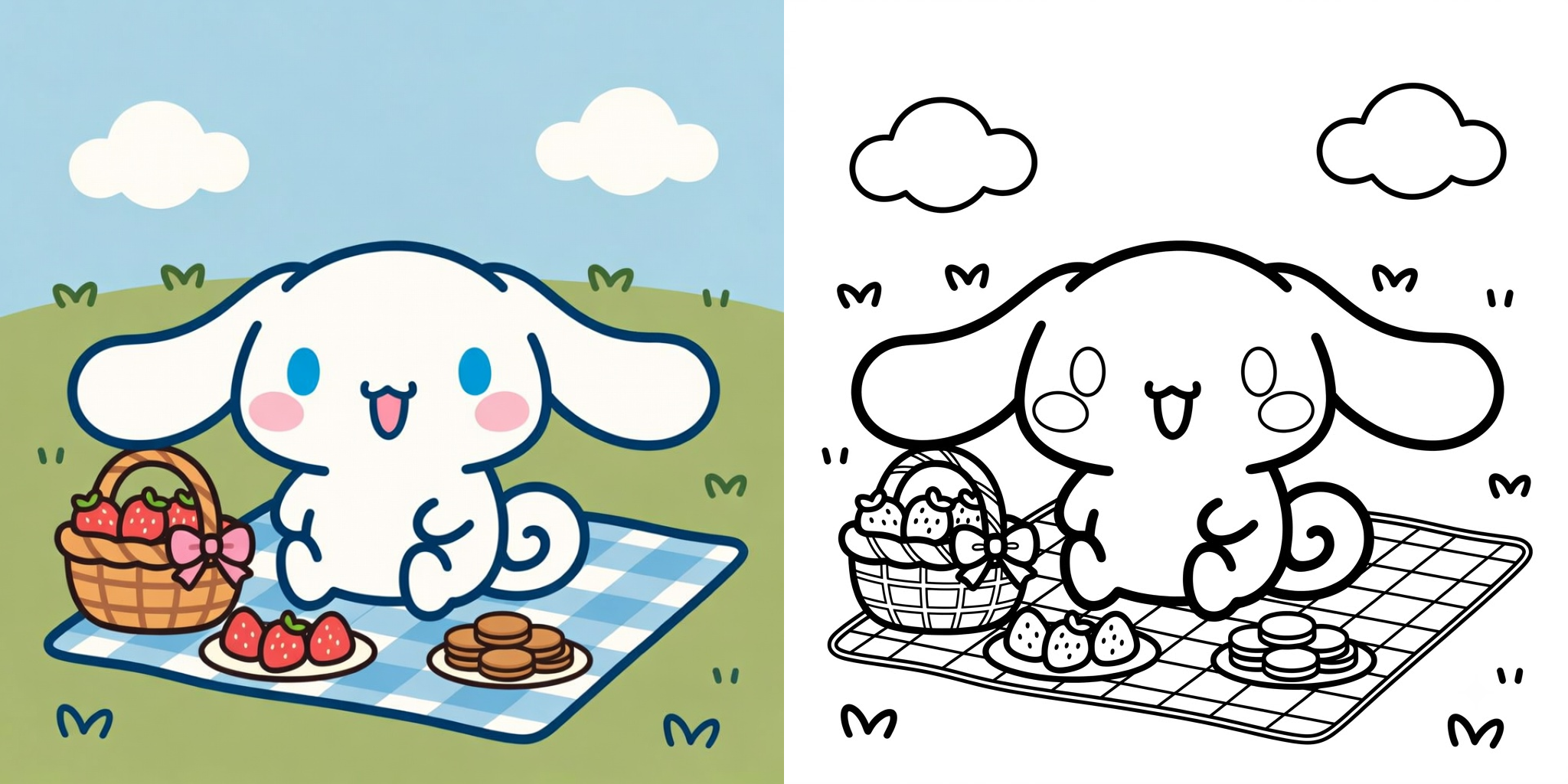 ft -  Coloriage Cinnamoroll ft