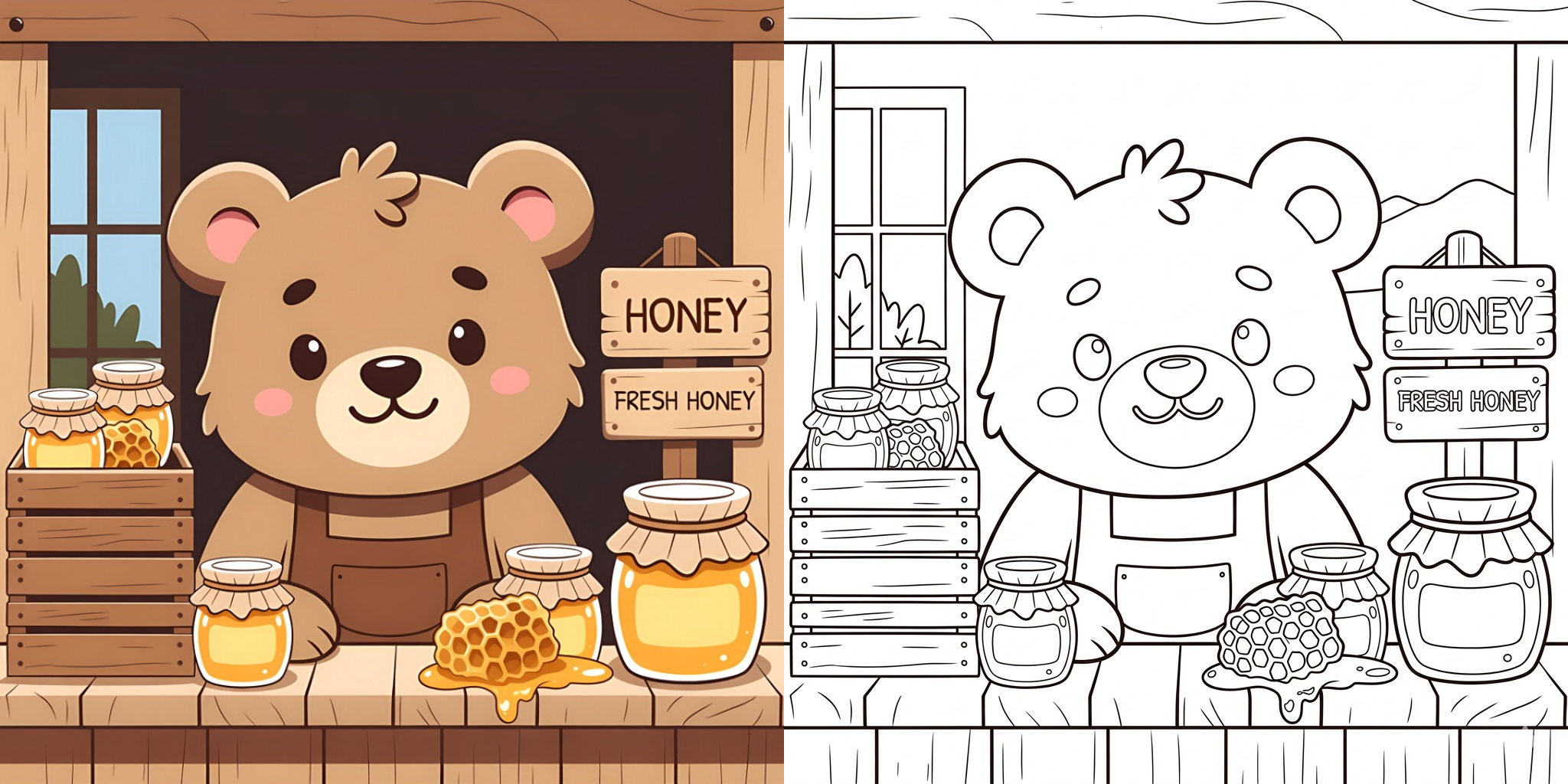 ft - Coloriage Ours ft