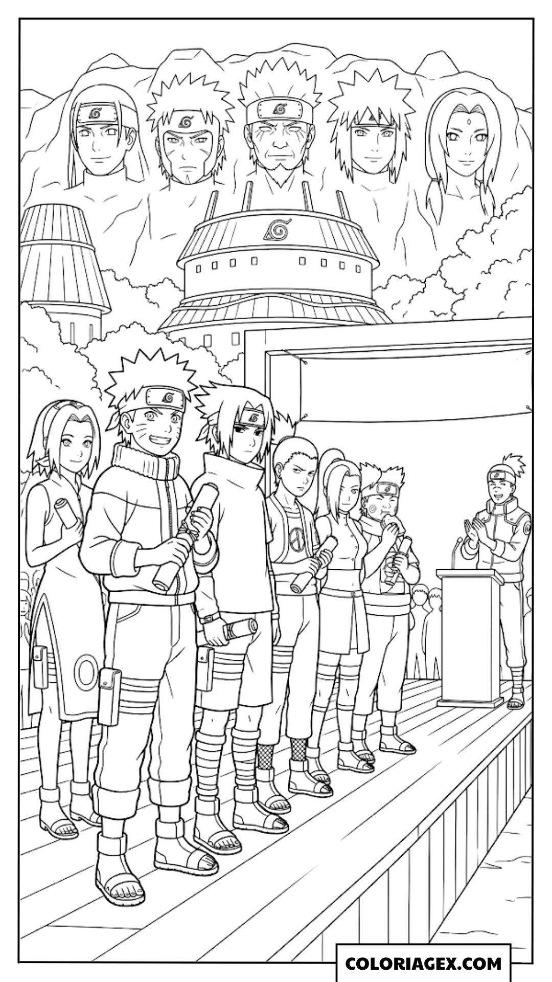Coloriages cérémonie de remise des diplômes de l’Académie