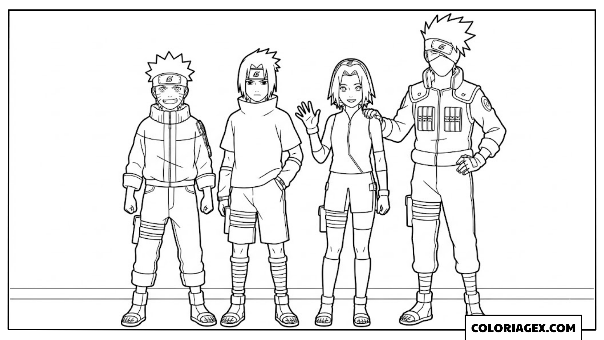 Coloriages de l’Équipe 7 au complet