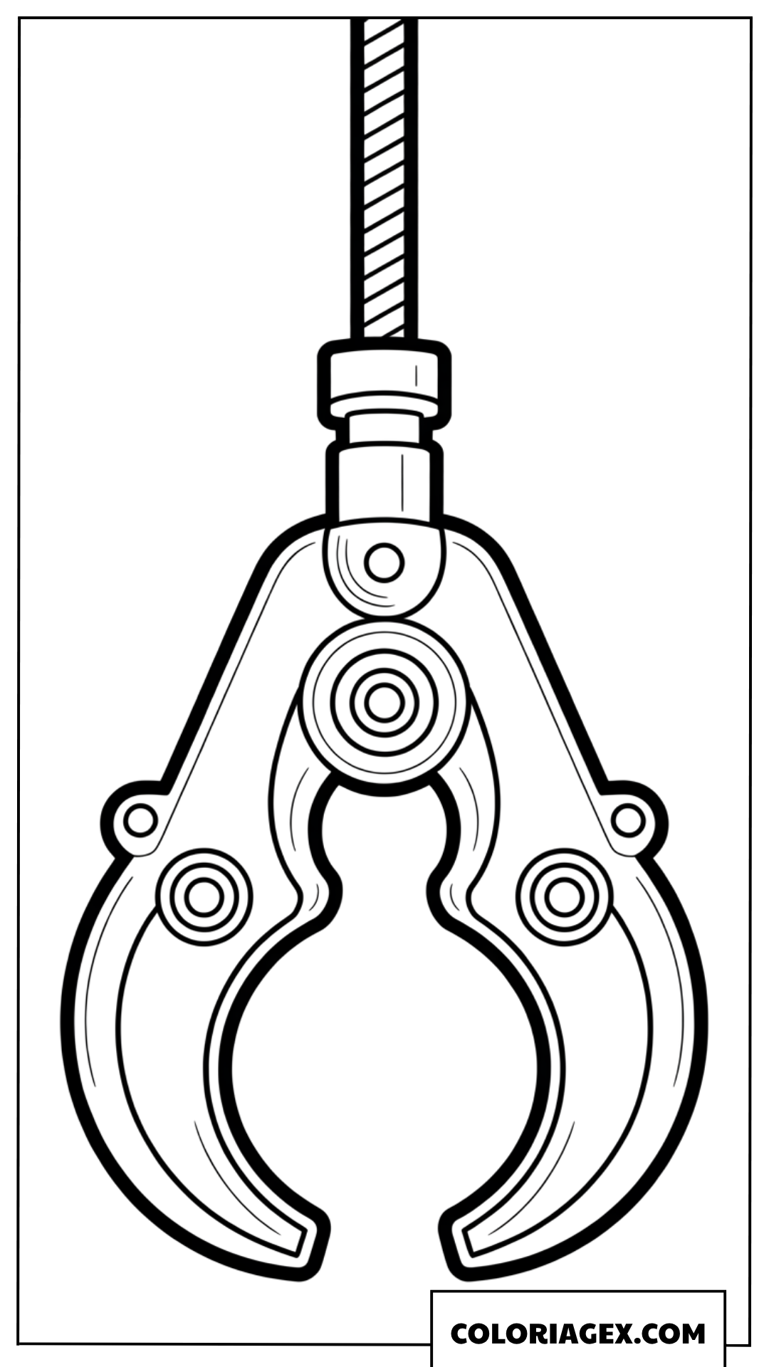 Dessin Pinces Hydrauliques de Sauvetage