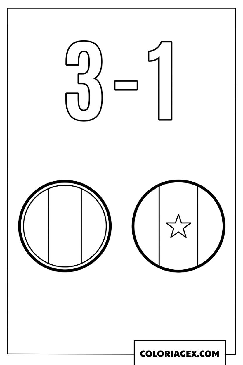 Dessin Score Finale France vs Senegal Coupe du Monde
