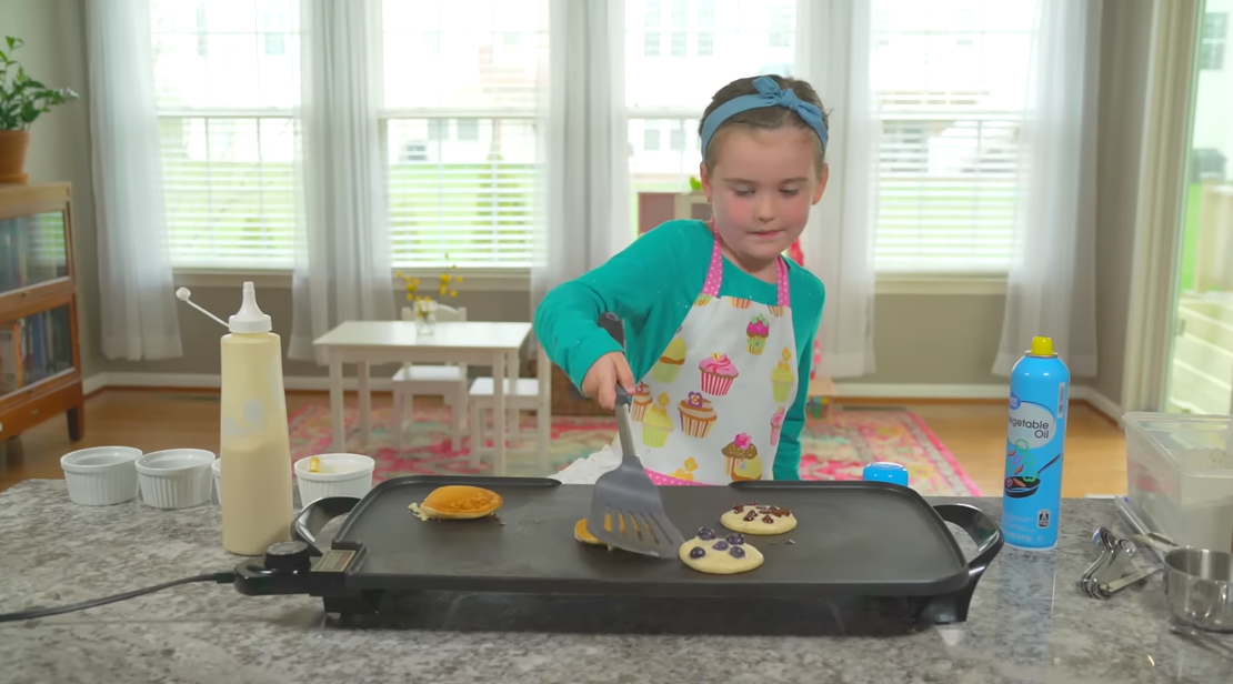 préparer ses pancakes toute seule (5)