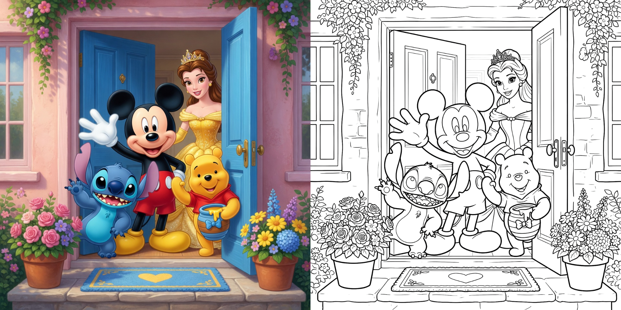 ft - Coloriage Disney ft