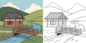 ft - Coloriage Maison ft