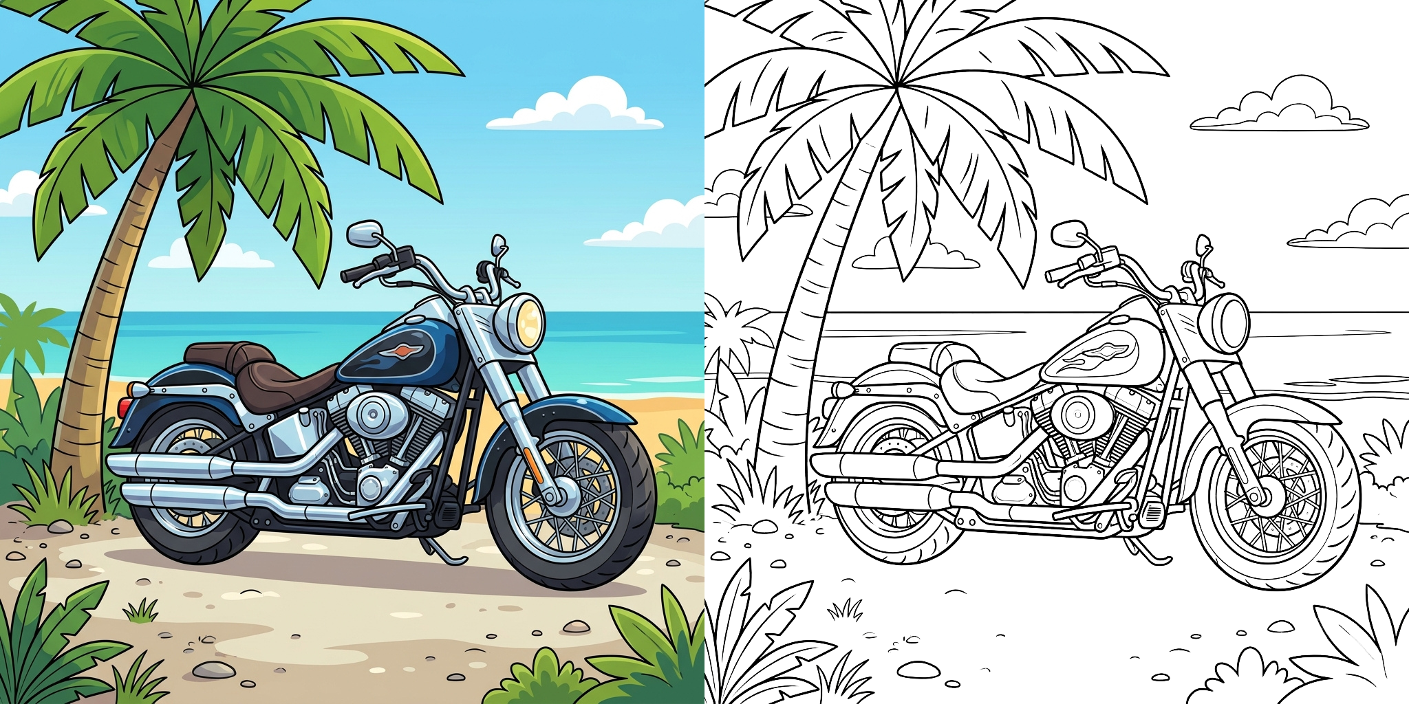 ft - Coloriage Moto ft