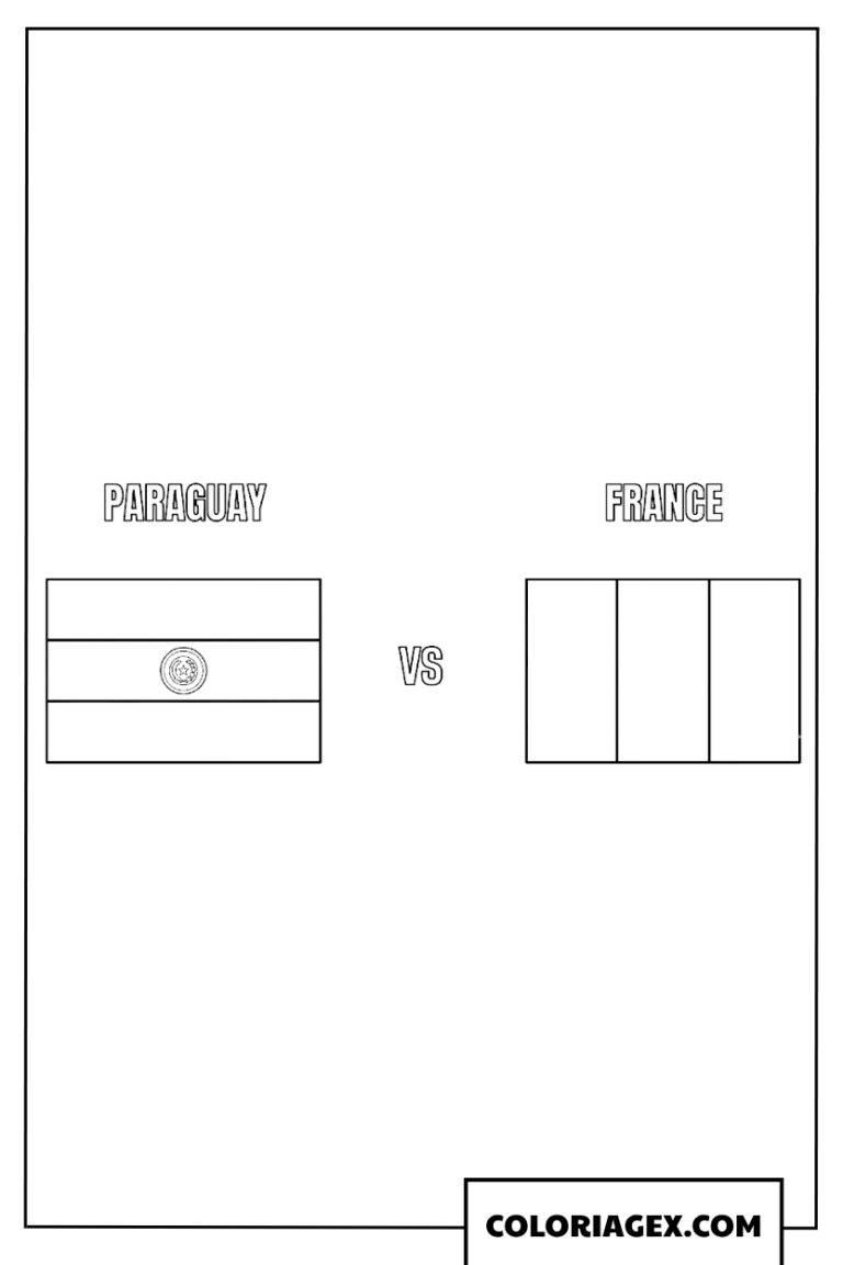 Coloriage France Vs Paraguay Coupe Du Monde 2026 15 Dessins Imprimer coloriage-france-vs-paraguay-coupe-du-monde-2026-15-dessins-imprimer