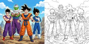 ft - Dessin Dragon Ball Z ft