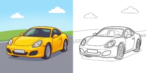 Coloriage Voiture feature