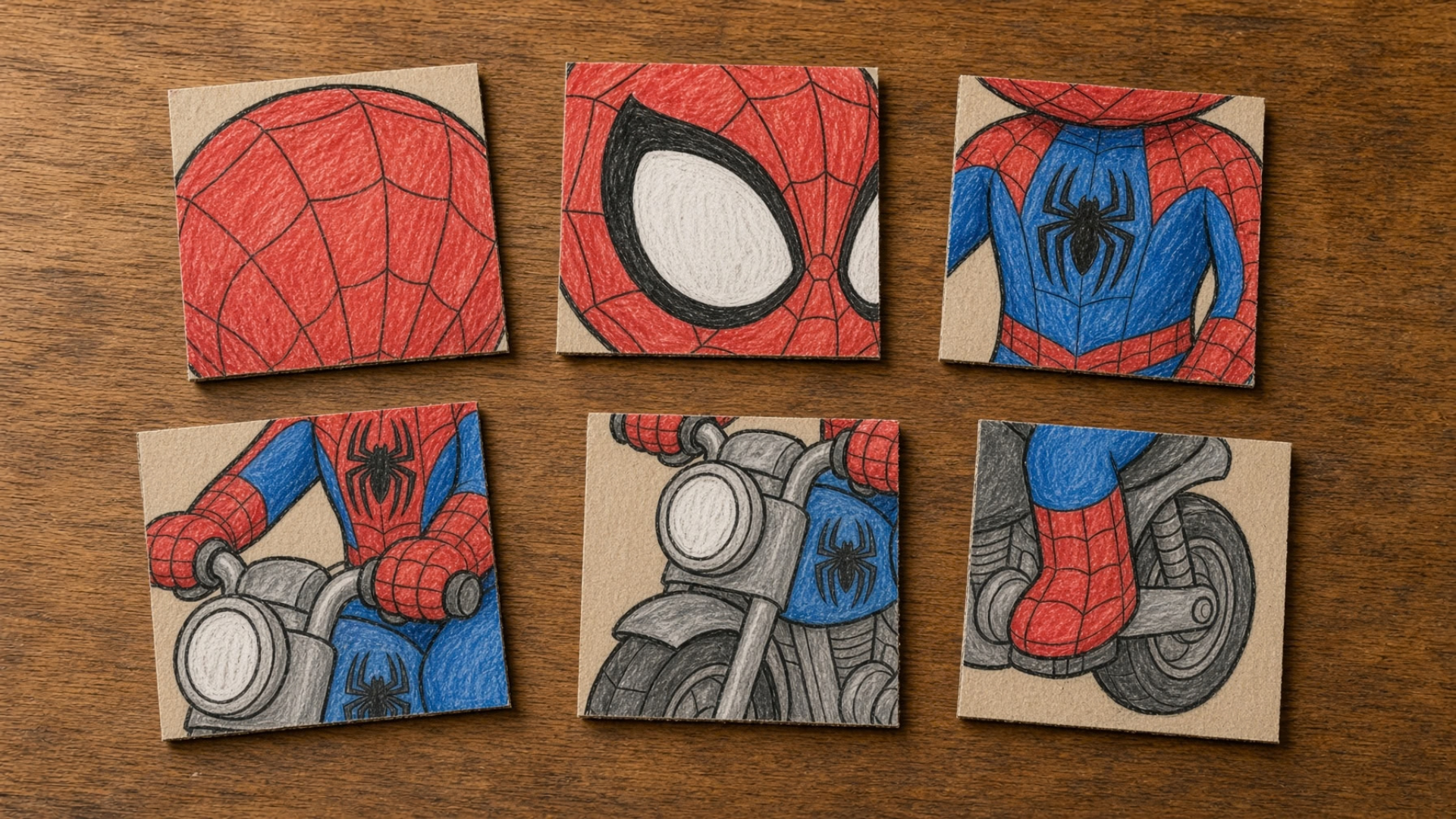 Comment fabriquer un puzzle Spider-Man