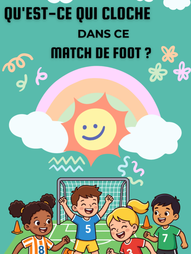 Jeu : où est l&rsquo;erreur dans ce match de foot ?